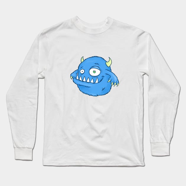 Bounceefluff Long Sleeve T-Shirt by FurrryMonsters